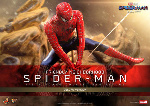 Hot Toys Friendly Neighborhood Spider-Man (Deluxe Version) - No Way Home - MMS662 - 1/6 Scale Collectible Figure